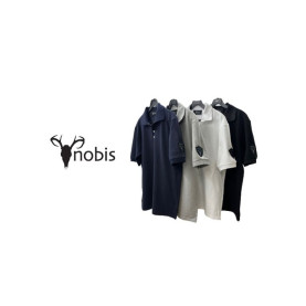 Nobis 노비스 와펜패치 PK 반팔 카라티