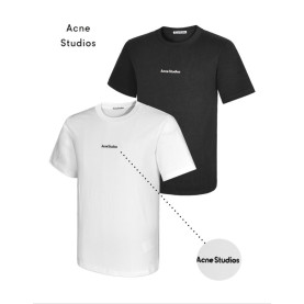 Acne Studios 아크네 로고자수 라운드 오버핏