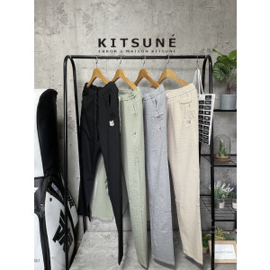 Maison Kitsune  메종키츠네 옐로폭스헤드 일자팬츠