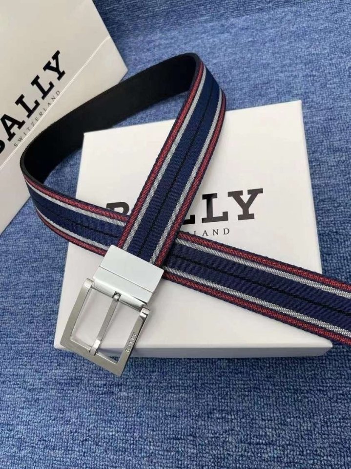 BALLY 발리 신 스트라이프회전 양면