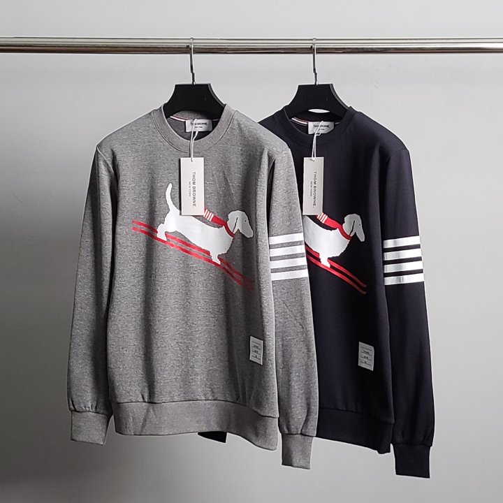 THOM BROWNE 톰브라운 도그 스키 맨투맨