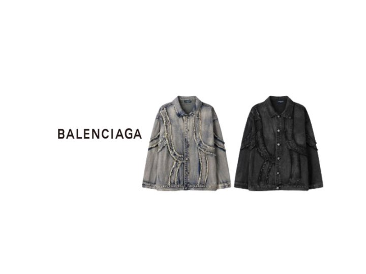 BALENCIAGA 발렌시아가 F/W 데님 데끼 자켓