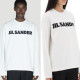 Jil sander 질샌더 로고 긴팔티셔츠(남여공용)