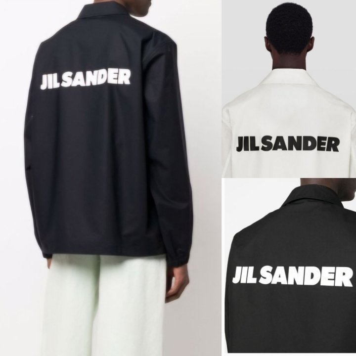 Jil sander 질샌더 백로고 셔츠자켓