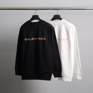 BALENCIAGA 발렌시아가 오렌지로고 코튼 맨투맨