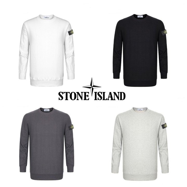 Stone Island 스톤아일랜드 베이직 데일리 쭈리 맨투맨