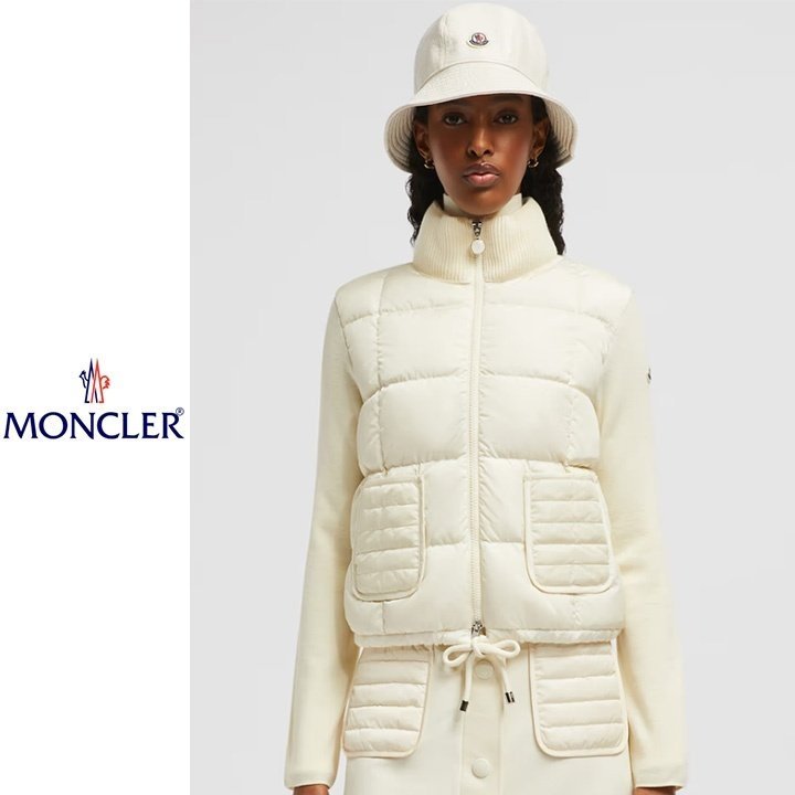 MONCLER 몽클레어 패딩 울집업 가디건(수입)(매장판)