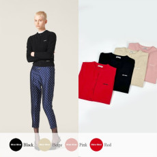 MIUMIU 미우미우 캐시 라운드 가디건