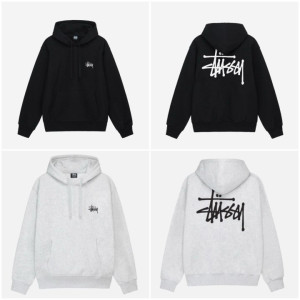 STUSSY 스투시 남녀공용 베이직 후드