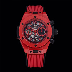 HUBLOT 위블로 빅뱅 Unico 레드 매직 45mm 411.CF.8513.RX