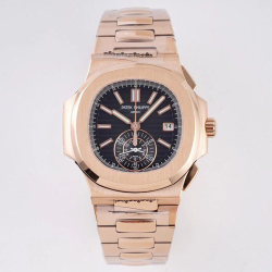 PATEK PHILIPPE 파텍필립 아쿠아넛 트래블타임 검판 금통 5980