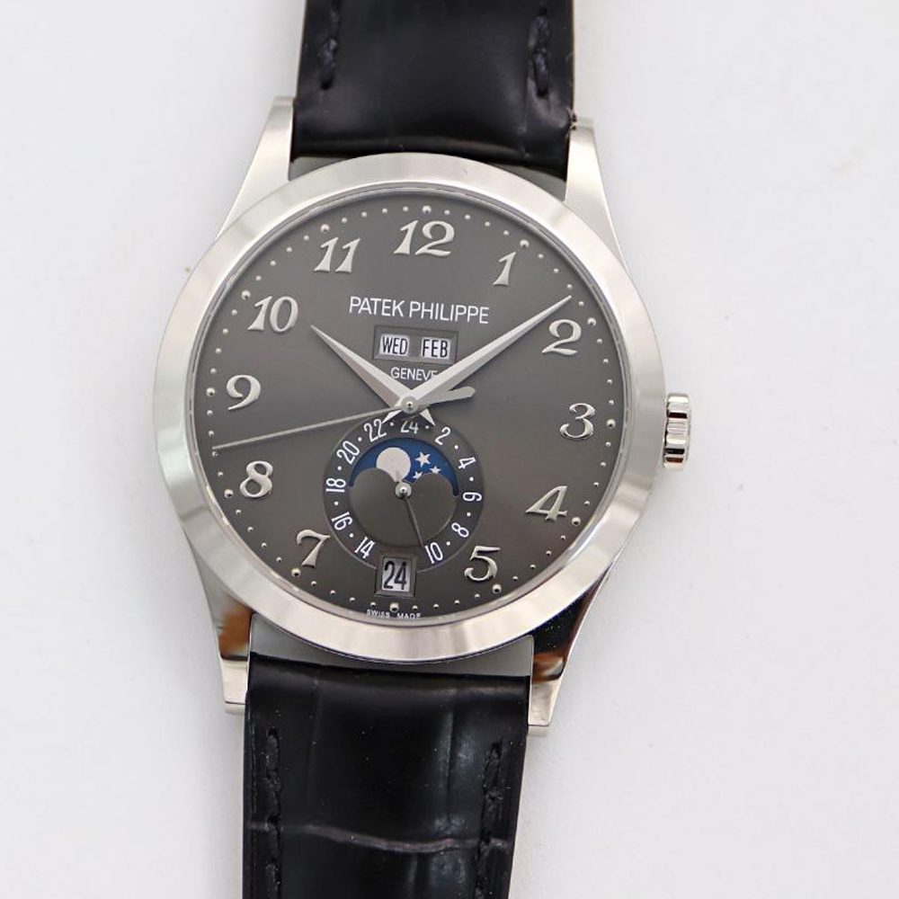 PATEK PHILIPPE 파텍필립 컴플리케이션 애뉴얼캘린더 그레이 다이얼 5396G