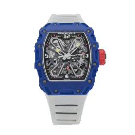 RICHARD MILLE 리차드밀 라파엘 나달 블루 화이트 러버밴드 RM35-01