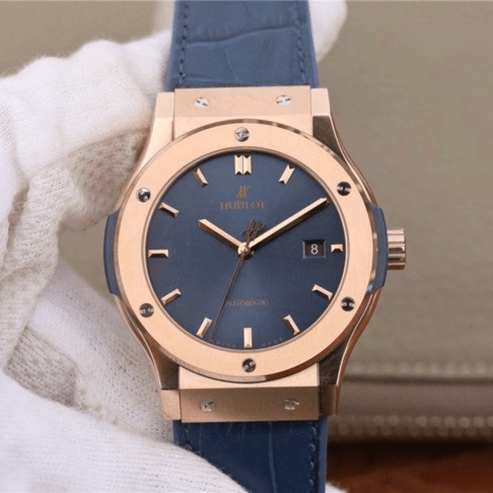 HUBLOT 위블로 클래식퓨전 킹골드 블루다이얼 542.OX.7180.LR