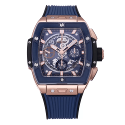 HUBLOT 위블로 스피릿 오브 빅뱅 네이비 로즈골드 42mm 642.OL.7180.RX