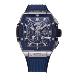 HUBLOT 위블로 스피릿 오브 빅뱅 블루 로즈골드 42mm 642.NL.7170.RX