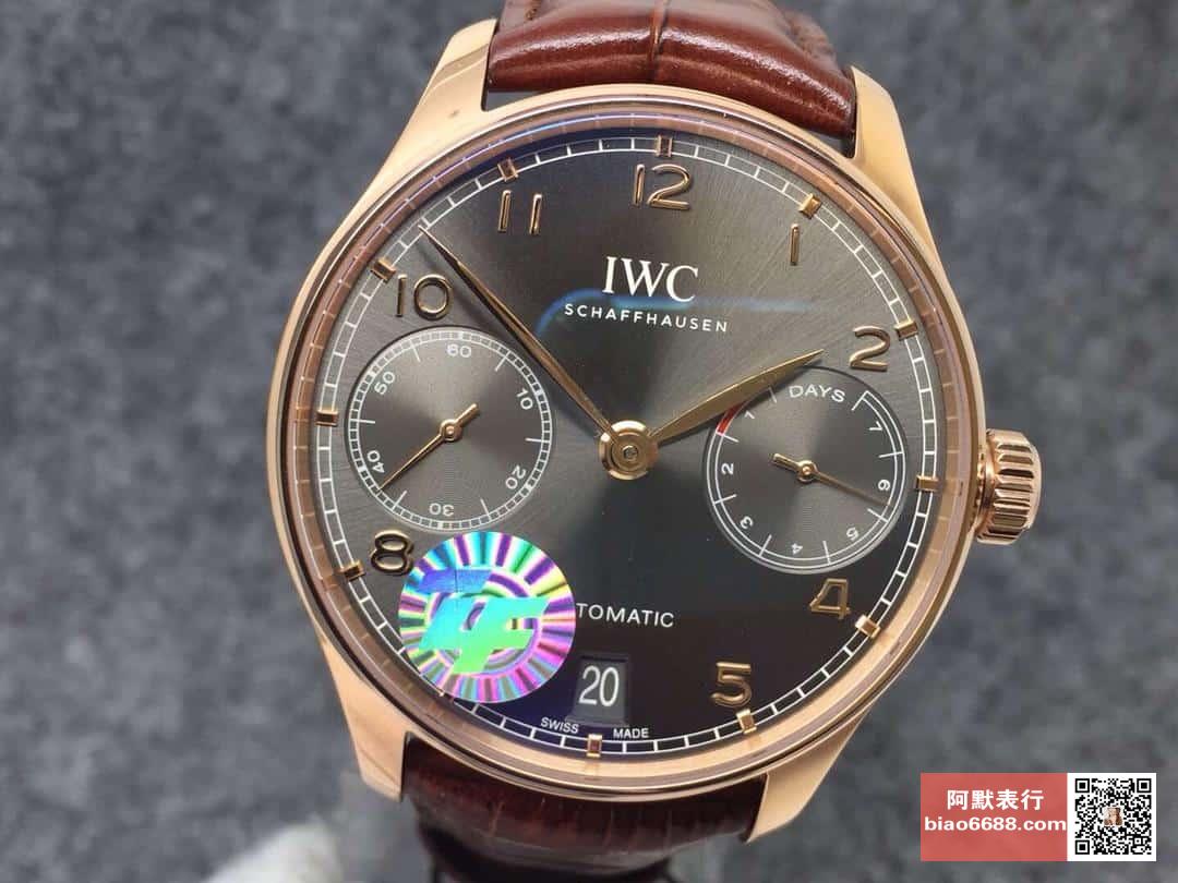 IWC 아이더블유씨 포르투기저 오토매틱 로즈골드 블랙다이얼