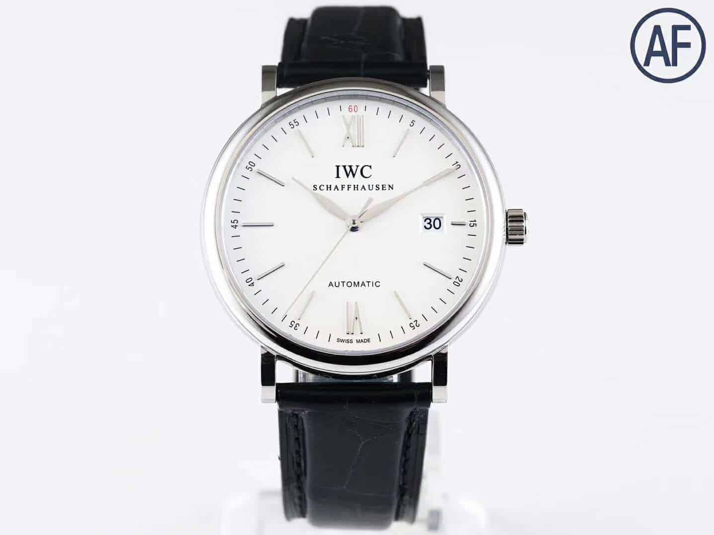 IWC 아이더블유씨 포르토피노 클래식 오토매틱 화이트다이얼