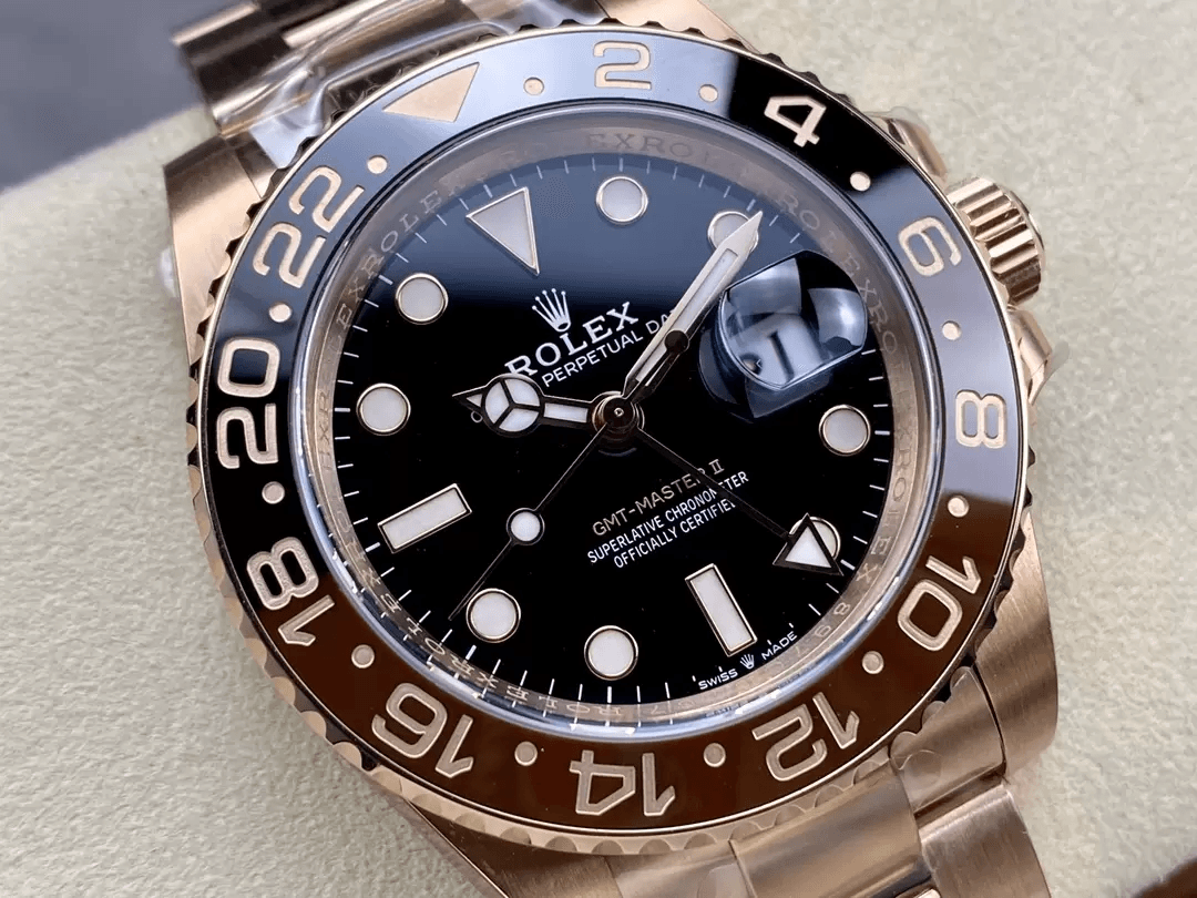 ROLEX 로렉스 GMT마스터2 루트비어 금통 검판