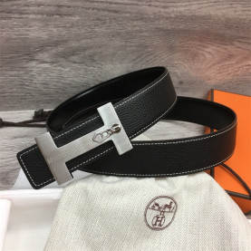 HERMES 에르메스 남성용 벨트 3.8CM H99689-1 2024/신상 금장,은장