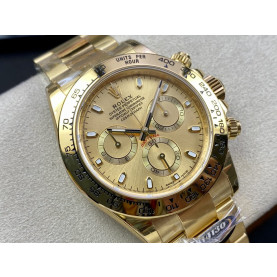 ROLEX 로렉스 데이토나 금통 샴페인 다이얼 m116508-0003