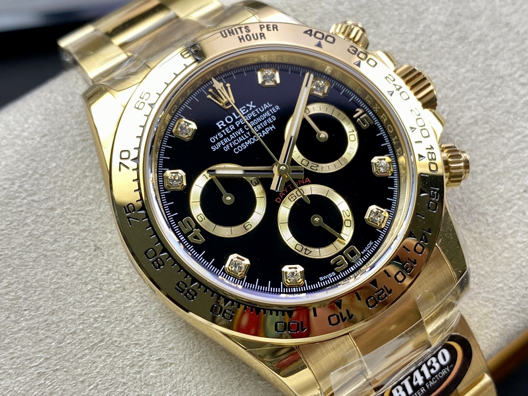 ROLEX 로렉스 데이토나 흑판 금통 m116508-0016