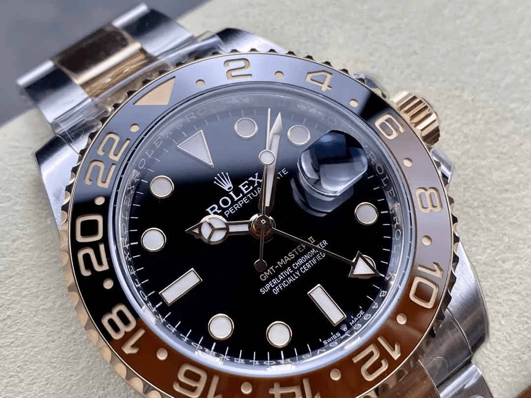 ROLEX 로렉스 GMT마스터 루트비어 콤비 40mm m126711