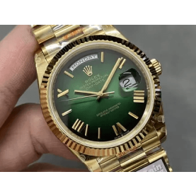 ROLEX 로렉스 데이데이트 옐로우 골드 녹판 40mm m228238