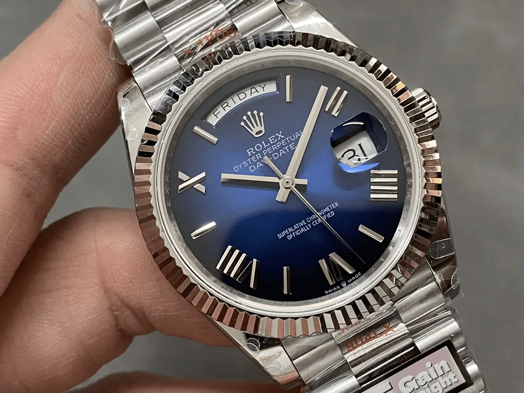 ROLEX 로렉스 데이데이트 화이트 골드 청판 40mm m228238