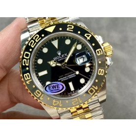 ROLEX 로렉스 GMT마스터2 호랑이 검판 콤비 40mm 쥬빌레 126713