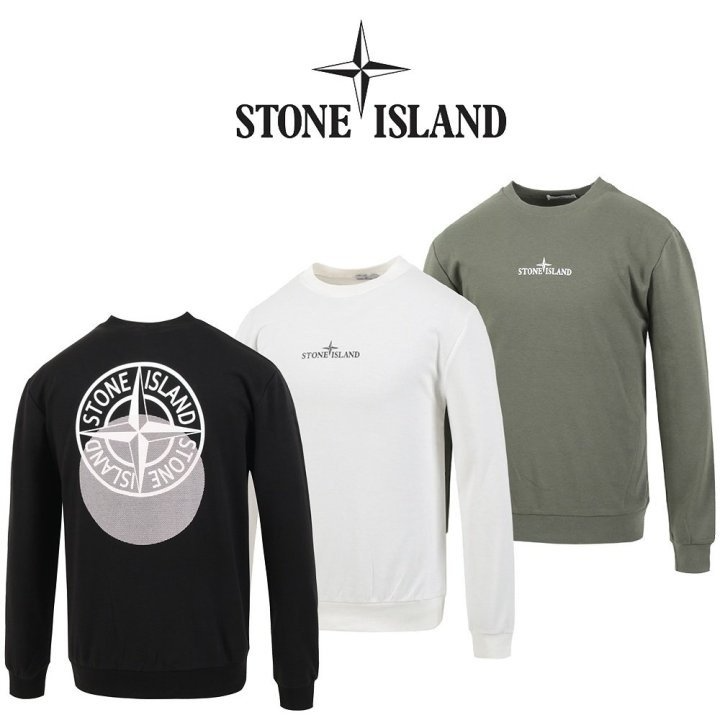 STONE ISLAND 스톤아일랜드 망점 맨투맨