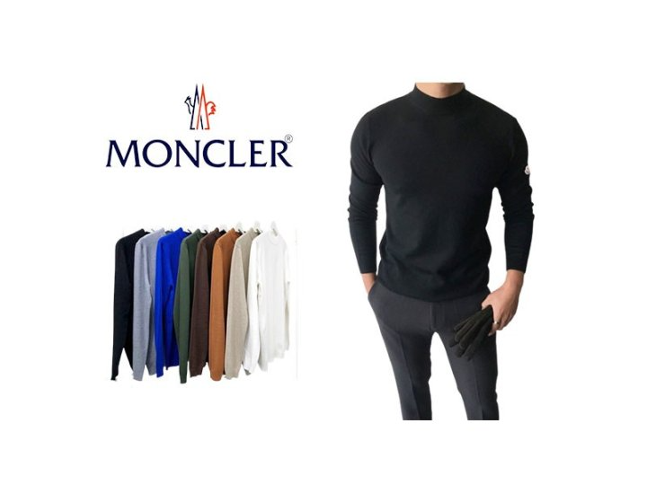 MONCLER 몽클레어 베이직 캐시 반폴라니트