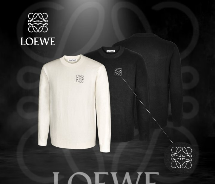 LOEWE 로에베 울캐시 니트