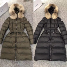 ●12월 판매 3위● MONCLER 몽클레어 폭스퍼 롱패딩 구스 다운