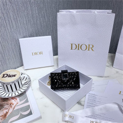 DIOR 디올 레이디 아코디언 카드지갑 S0074 2024/신상 7COLOR