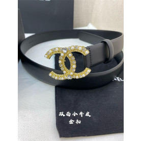 CHANEL 샤넬 여성용 벨트 3.0CM C86348-3 2024/신상 2COLOR