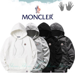 MONCLER 몽클레어 겔 시보리 기모 후드티