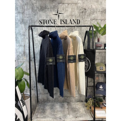 STONE ISLAND 스톤아일랜드 램스울 골지 목폴라 니트