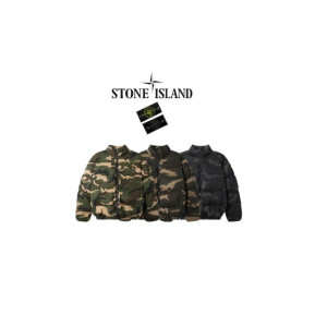 STONE ISLAND 스톤아일랜드 밀리터리 숏패딩