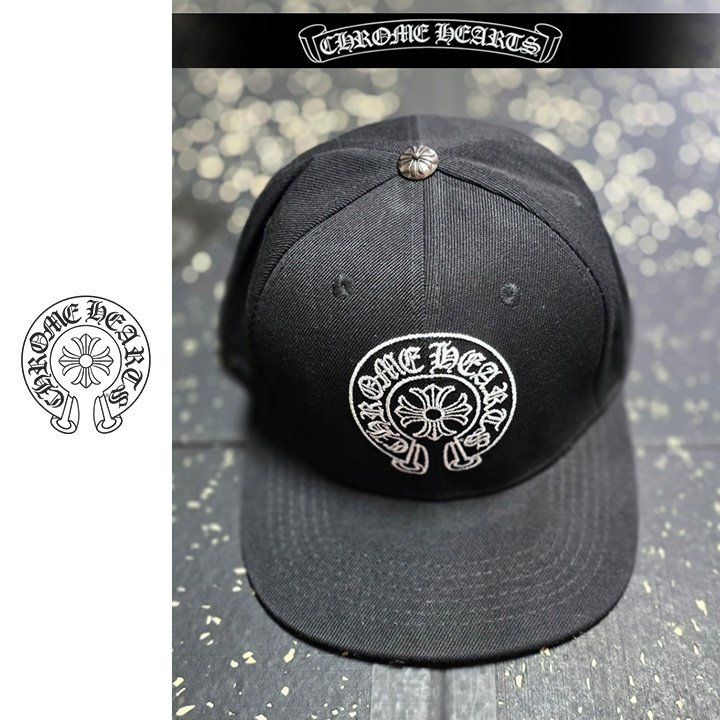 CHROME HEARTS 크롬하츠 말발굽 트러커 모자