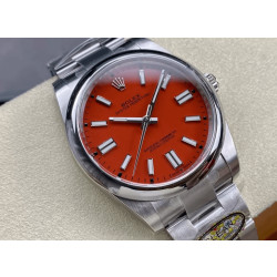 ROLEX 로렉스 오이스터퍼페츄얼 레드 다이얼 36mm 126000