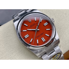 ROLEX 로렉스 오이스터퍼페츄얼 레드 다이얼 36mm 126000