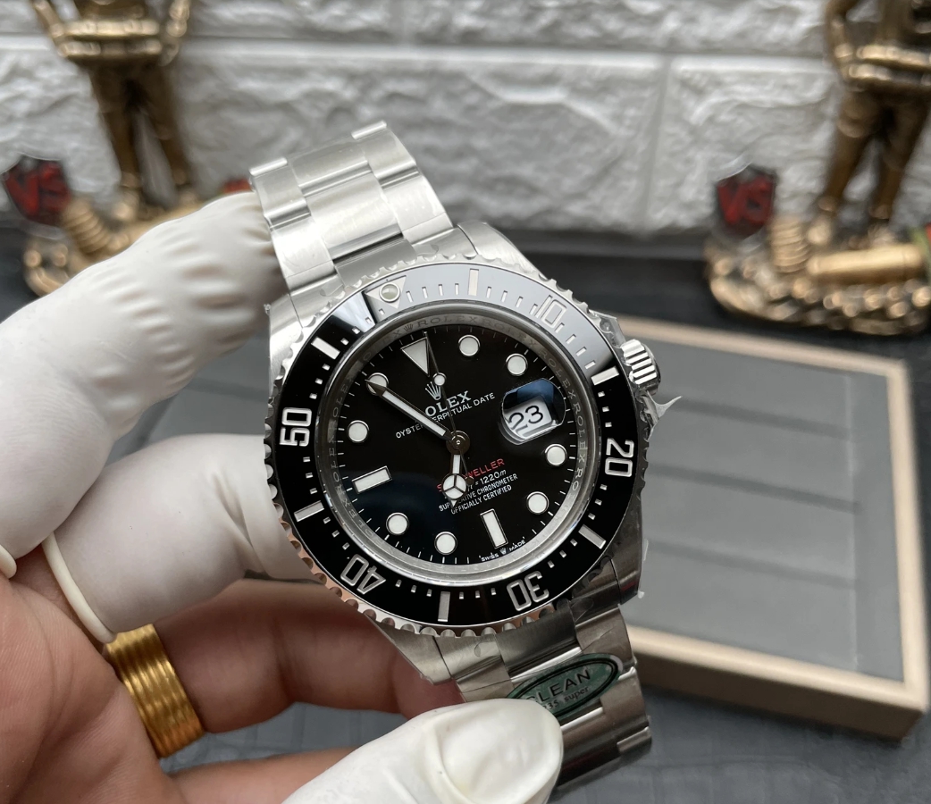 ROLEX 로렉스 씨드웰러 블랙 다이얼 43mm