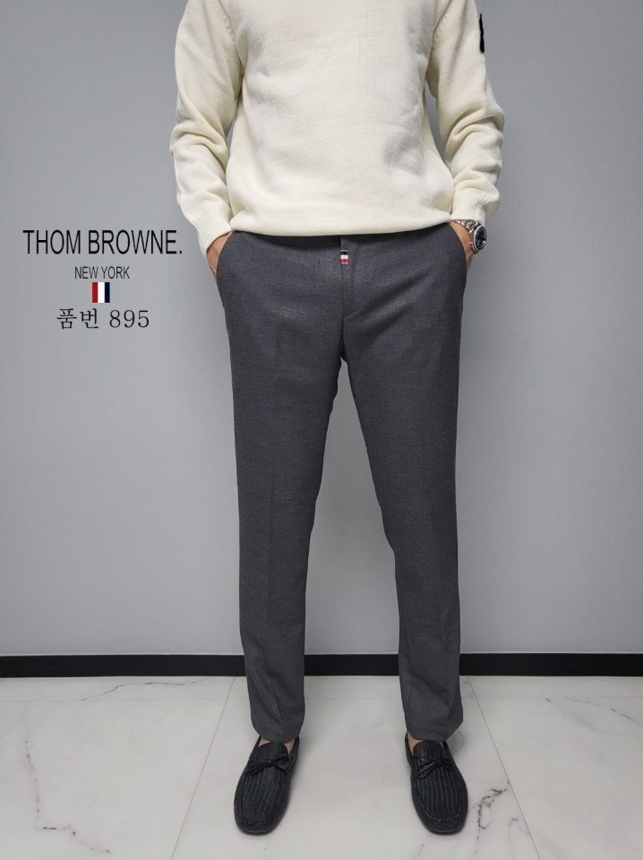 THOM BROWNE 톰브라운 그레이 슬렉스