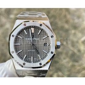 AUDEMARS PIGUET 오데마피게 로얄오크 그레이 텍스처 다이얼 37mm 15450ST