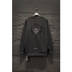 CHROME HEARTS 크롬하츠 스틸 엠블럼 헤비 맨투맨