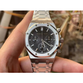 AUDEMARS PIGUET 오데마피게 로열오크 크로노그래프 블랙 다이얼