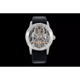 AUDEMARS PIGUET 오데마피게 코드 11.59 스켈레톤 투르비용 블랙 레더 스트랩