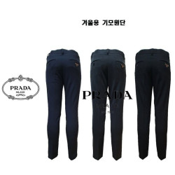 PRADA 프라다 반기모 텐션팬츠