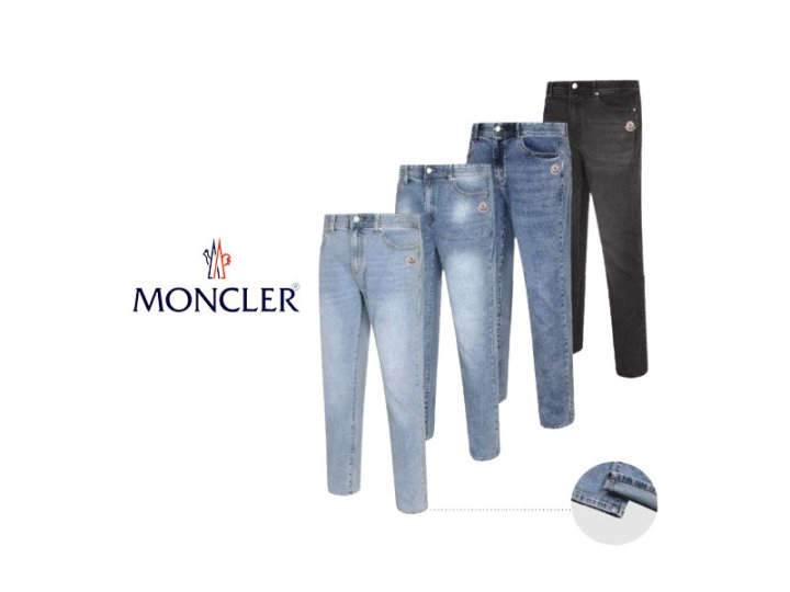 MONCLER 몽클레어 슬림일자 청바지